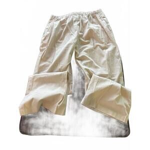 landau scrub pants‎ small new with tags tan elastic